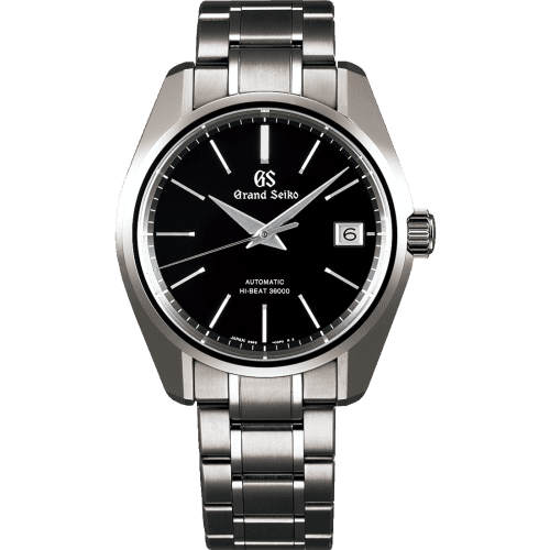 Grand Seiko Automatic Hi Beat 36000 Titanium/ Black / Bracelet