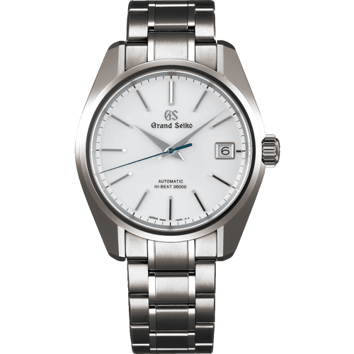 Grand Seiko Automatic Hi Beat 36000 Titanium/ White / Bracelet
