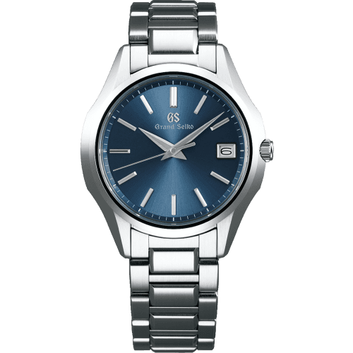 Grand Seiko Quartz Date Stainless Steel / Blue / Bracelet