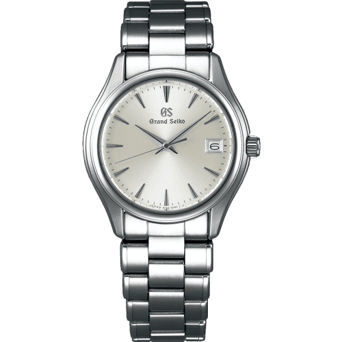 Grand Seiko Quartz Date Stainless Steel / Silver / Bracelet