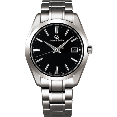 Grand Seiko Quartz Titanium / Black / Bracelet