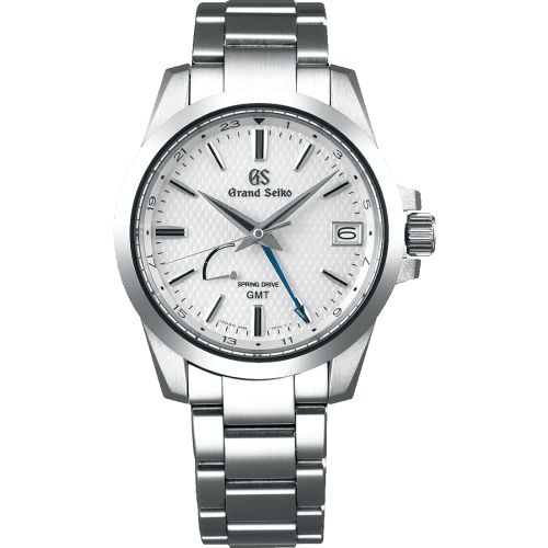 Grand Seiko Spring Drive GMT Stainless Steel / White / Bracelet