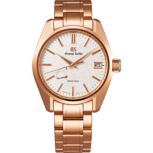 Grand Seiko Spring Drive Pink Gold / White / Bracelet