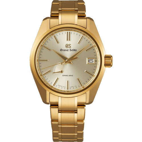 Grand Seiko Spring Drive Yellow Gold / Silver / Bracelet