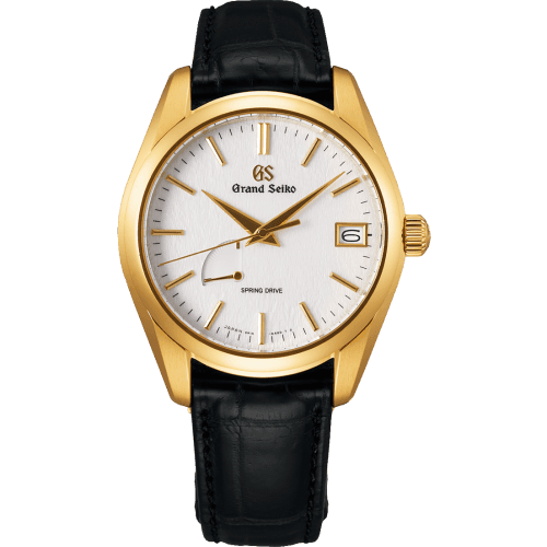 Grand Seiko Spring Drive Yellow Gold / Snowflake / Strap