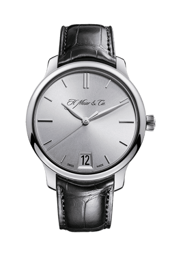 H. Moser & Cie Endeavour Big Date, White Gold, Rhodié Dial