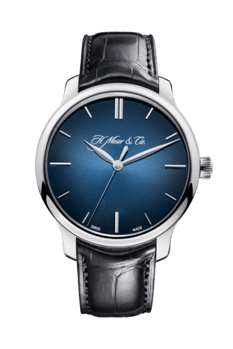 H. Moser & Cie Endeavour Centre Seconds, Palladium, Blue Fumé Dial