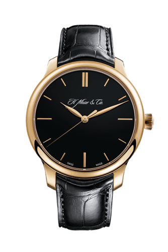 H. Moser & Cie Endeavour Centre Seconds, Rose Gold, Black Dial