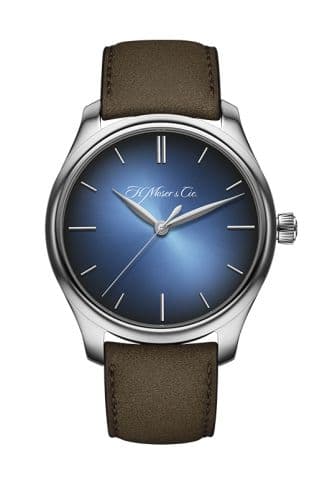 H. Moser & Cie Endeavour Centre Seconds White Gold / Funky Blue