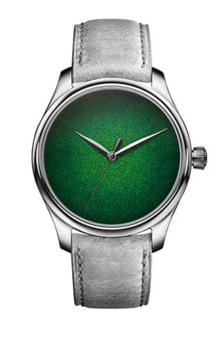 H. Moser & Cie Endeavour Centre Seconds White Gold / Lime Green Concept