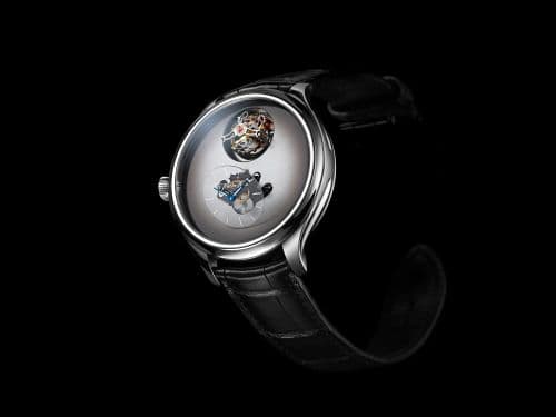 H. Moser & Cie Endeavour Cylindrical Tourbillon MB&F Off-White