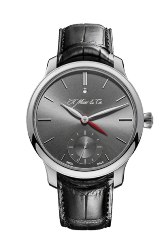 H. Moser & Cie Endeavour Dual Time, Platinum, Ardoise Dial