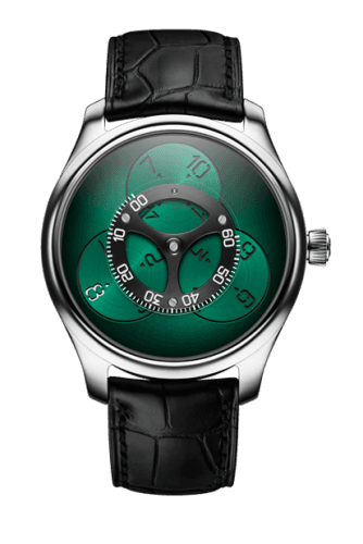 H. Moser & Cie Endeavour Flying Hours White Gold / Cosmic Green