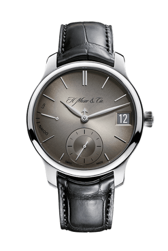 H. Moser & Cie Endeavour Perpetual Calendar, White Gold, Fumé Dial
