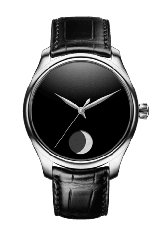 H. Moser & Cie Endeavour Perpetual Moon Stainless Steel / Vantablack Concept