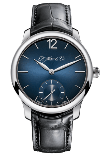 H. Moser & Cie Endeavour Small Seconds, Palladium, Blue Fumé Dial