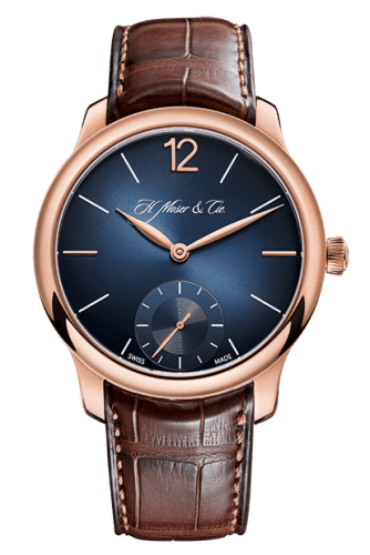 H. Moser & Cie Endeavour Small Seconds, Red Gold, Blue Fumé Dial