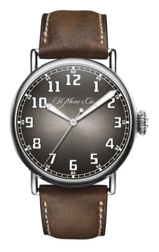H. Moser & Cie Heritage Centre Seconds Stainless Steel / Bucherer Blue Edition