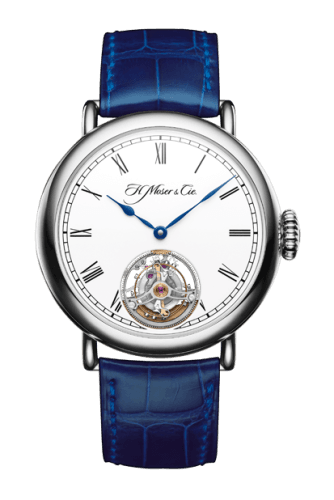 H. Moser & Cie Heritage Tourbillon White Gold / Enamel