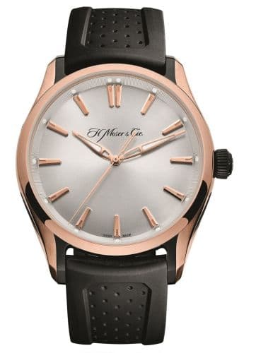 H. Moser & Cie Pioneer Centre Seconds Red Gold, Argenté Dial