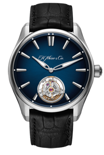 H. Moser & Cie Pioneer Tourbilon Red Gold / Midnight Blue