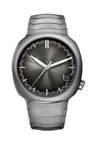 H. Moser & Cie Streamliner Perpetual Calendar Stainless Steel / Grey