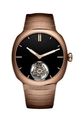 H. Moser & Cie Streamliner Tourbillon Red Gold / Vantablack