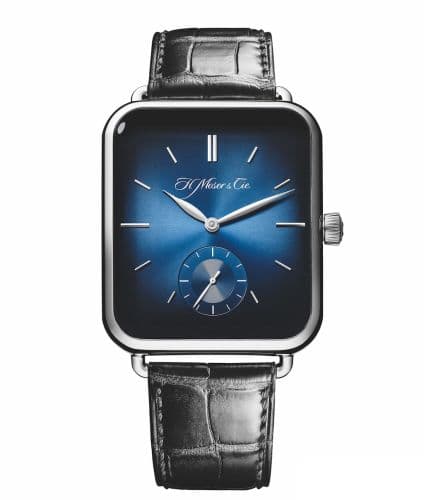 H. Moser & Cie Swiss Alp Watch S White Gold / Blue