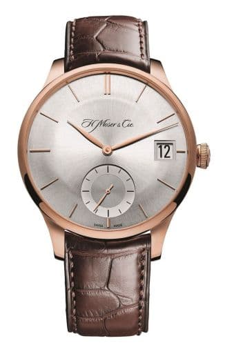 H. Moser & Cie Venturer Big Date, Red Gold, Argenté Dial