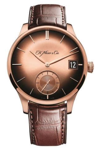 H. Moser & Cie Venturer Big Date, Red Gold, Fumé Dial