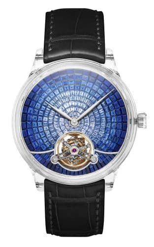 H. Moser & Cie Venturer Tourbillon Sapphire / Sapphire