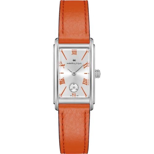 Hamilton Ardmore Quartz 18.7 Stainless Steel / Silver - Orange