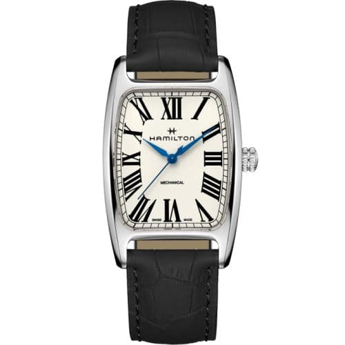 Hamilton Boulton Mechanical Stainless Steel / White