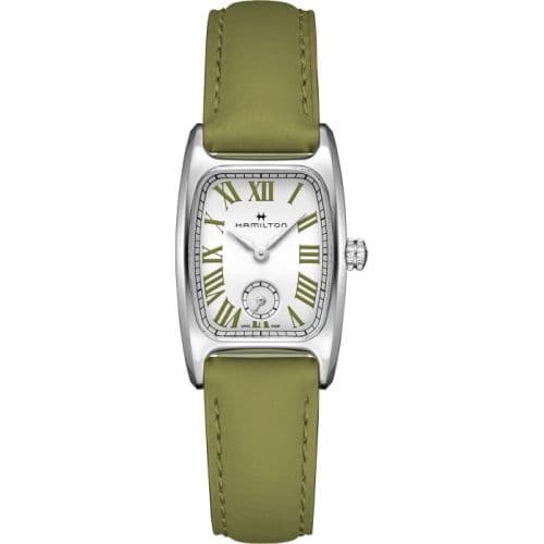 Hamilton Boulton Quartz Small Second Medium Stainless Steel / Macaron - Pistacchio