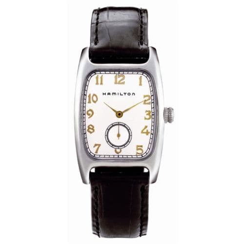 Hamilton Boulton Quartz Small Second Stainless Steel / Silver