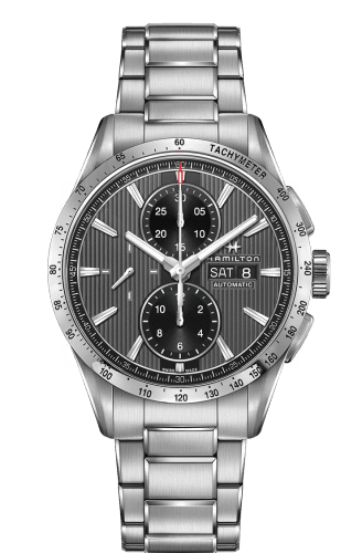 Hamilton Broadway Automatic Chronograph Steel / Grey / Bracelet