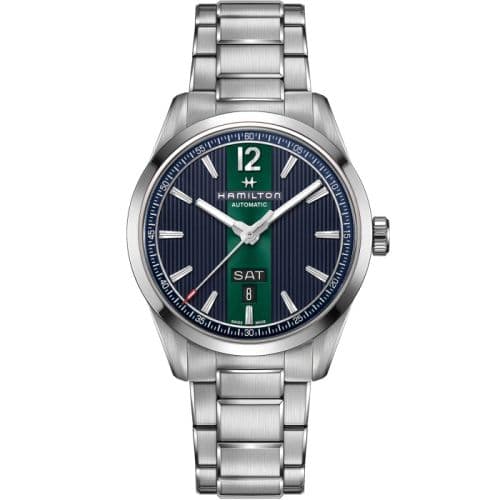 Hamilton Broadway Day Date Automatic Steel / Blue / Bracelet