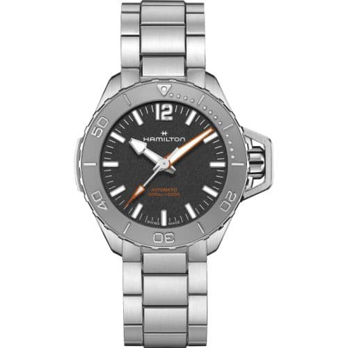 Hamilton Frogman Auto 41 Stainless Steel / Black / Bracelet