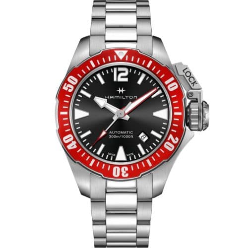 Hamilton Frogman Auto 42 Stainless Steel / Black / Bracelet