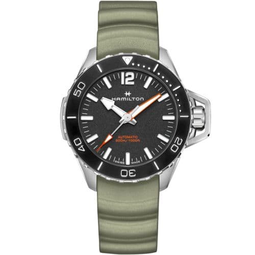 Hamilton Frogman Auto 46 Stainless Steel / Black / Rubber