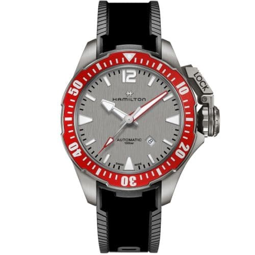 Hamilton Frogman Auto 46 Titanium / Silver