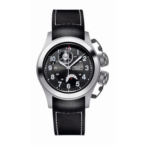 Hamilton Frogman Auto Chrono 43 Titanium / Black