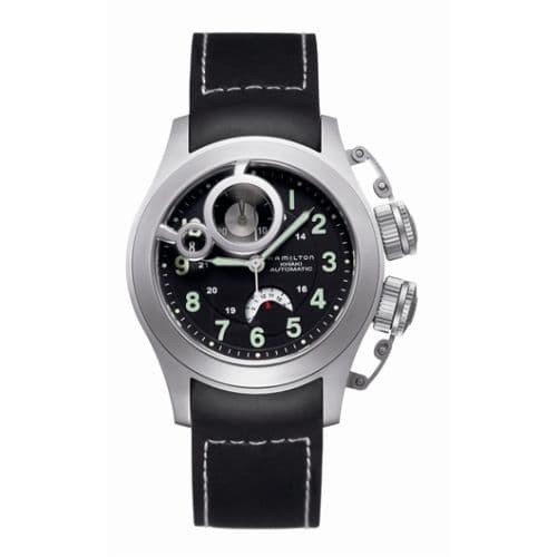 Hamilton Frogman Auto Chrono 43 Titanium / Black