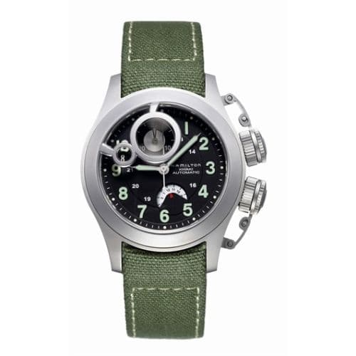 Hamilton Frogman Auto Chrono 43 Titanium / Black
