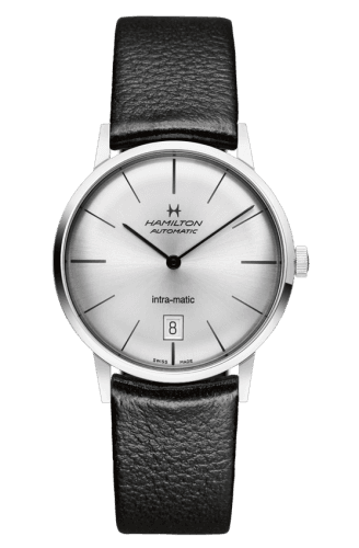 Hamilton Intra-Matic 38 Stainless Steel / Silver
