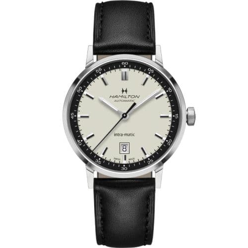 Hamilton Intra-Matic 40 Stainless Steel / Silver