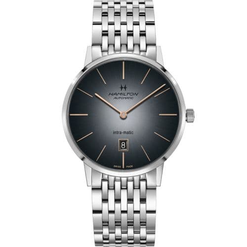 Hamilton Intra-Matic 42 Stainless Steel / Grey / Bracelet