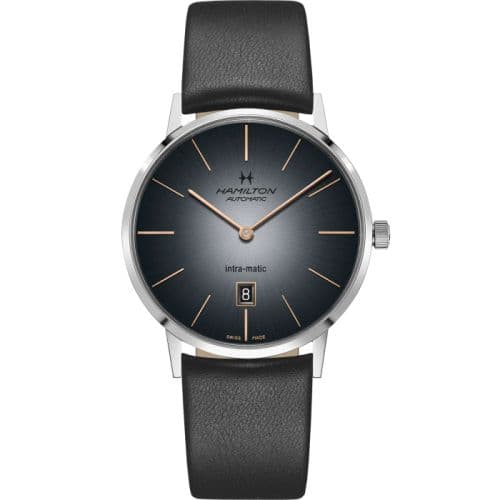 Hamilton Intra-Matic 42 Stainless Steel / Grey