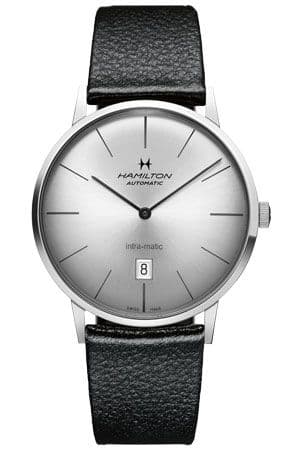 Hamilton Intra-Matic 42 Stainless Steel / Silver / Strap