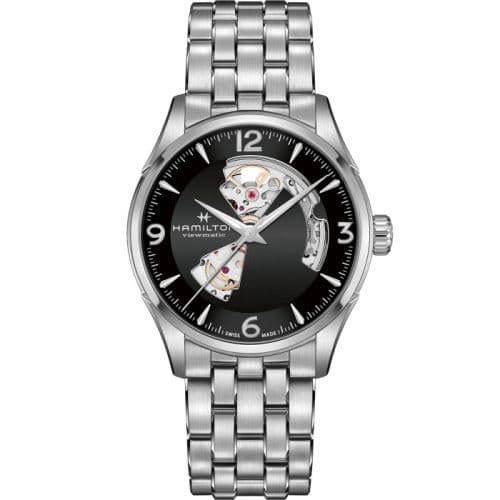 Hamilton Jazzmaster Open Heart 42 Stainless Steel / Black / Bracelet